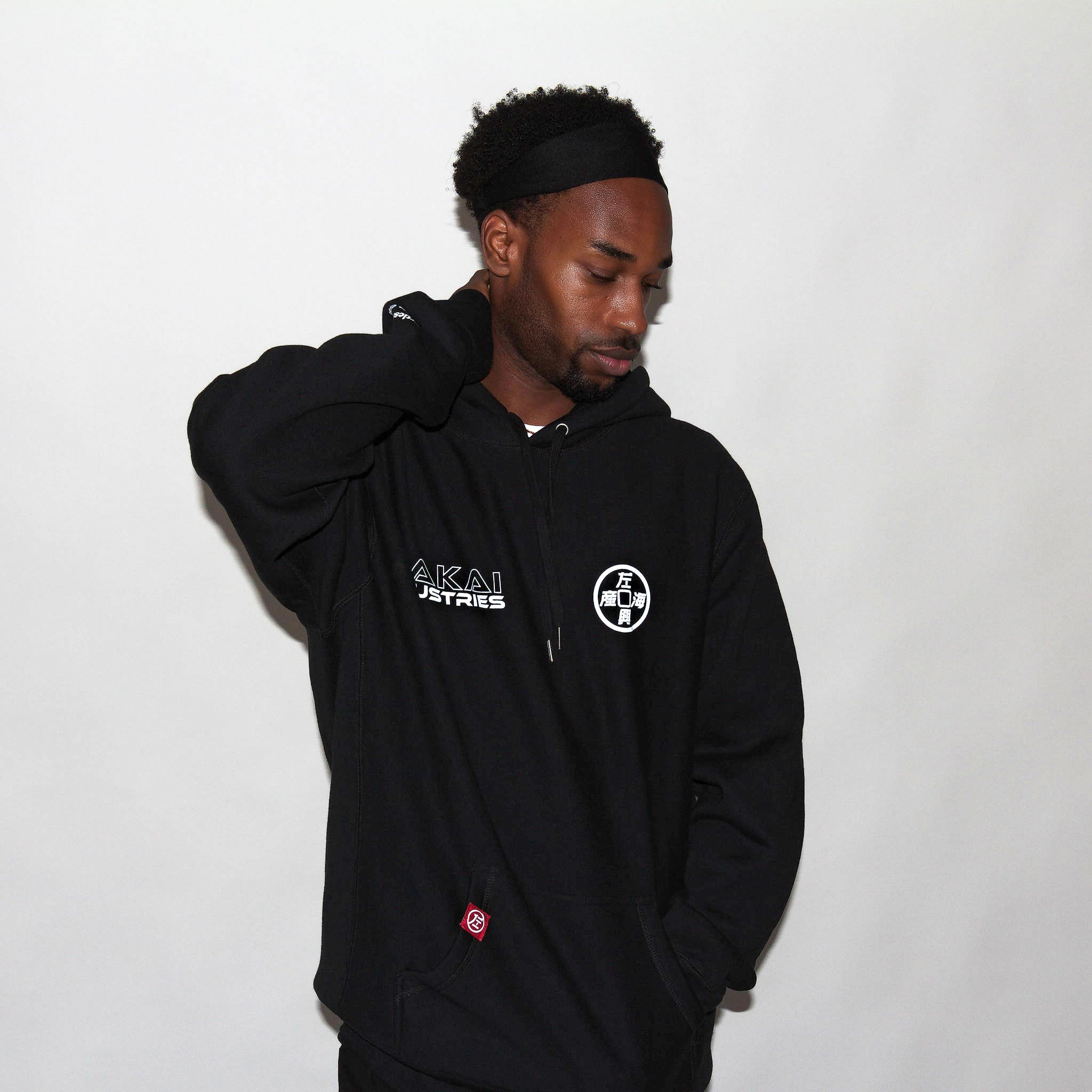 し*柿様 GBB ORIGINAL HOODIE BLACK Sakebi Black Hoodie - Sakai Kousan – Qinocop Store