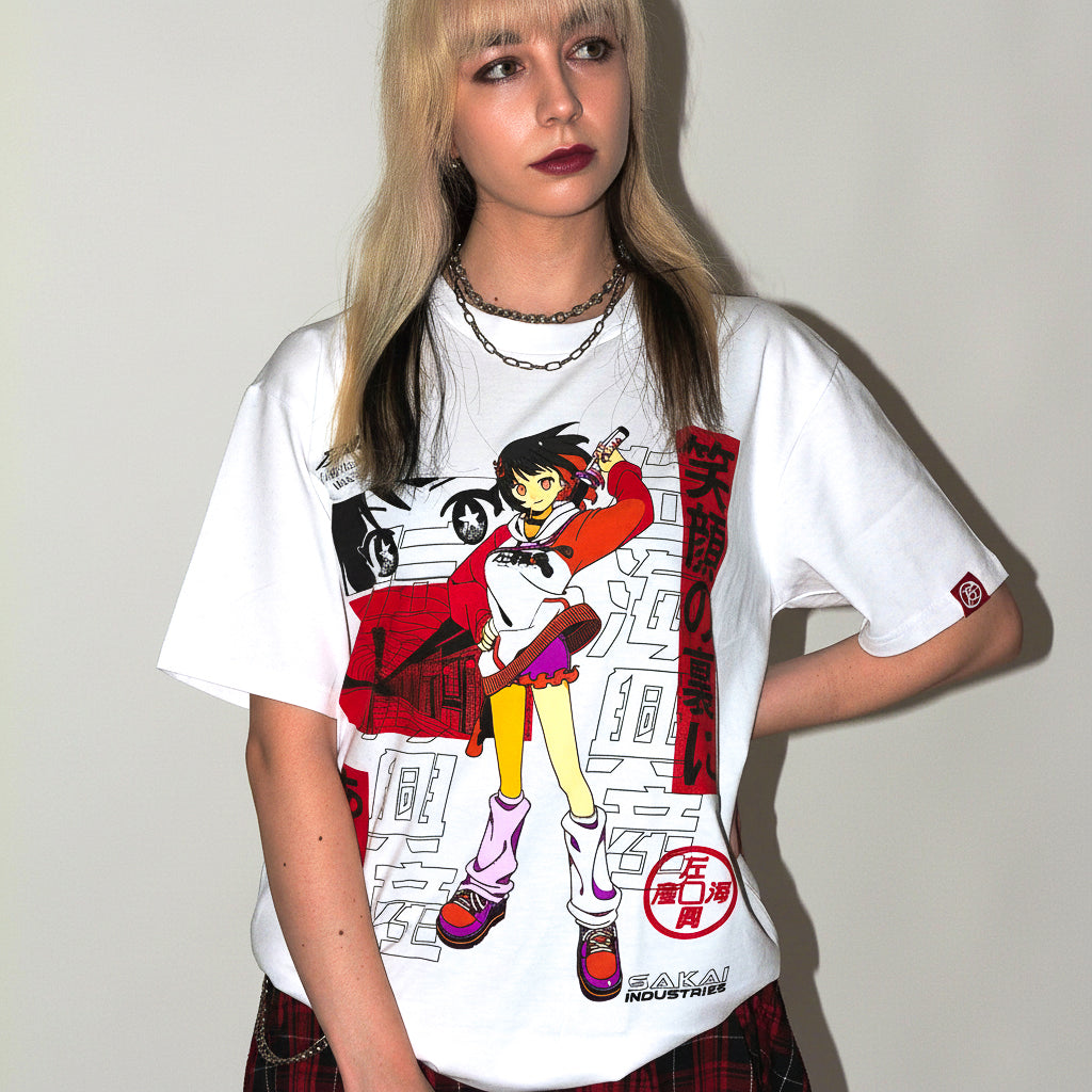 Sakebi White Tee